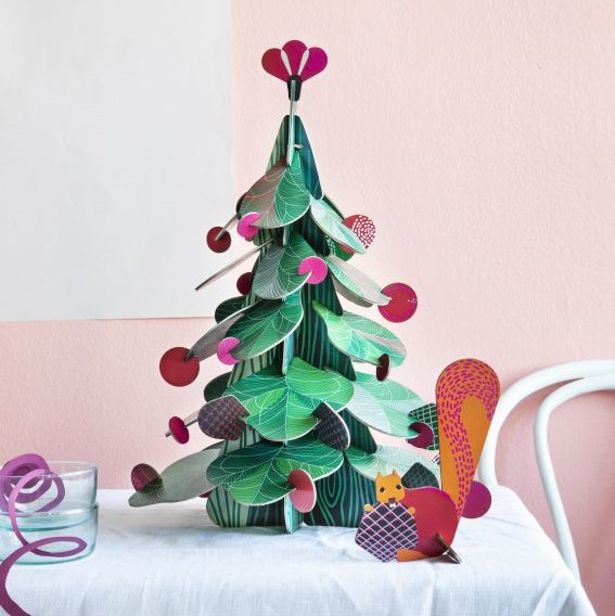 Studio ROOF Juletre og ekorn