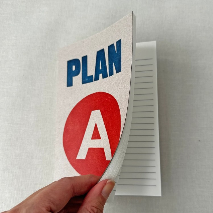 Plan A Typography Notatbok - Bilde 2