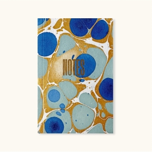 Marbled Notebook Royal Blue