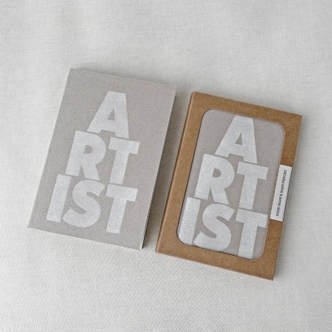 Artist Typography Notatbok - Bilde 2