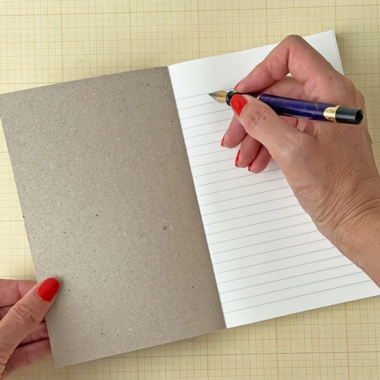Artist Typography Notebook Green - Bilde 4
