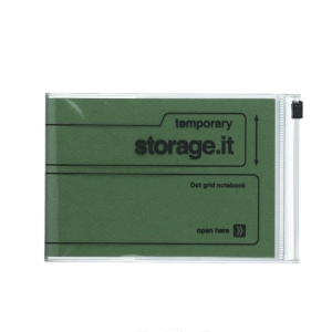 Storage.it Notatbok A6 Grønn