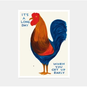 David Shrigley Poster - It`s A Long Day