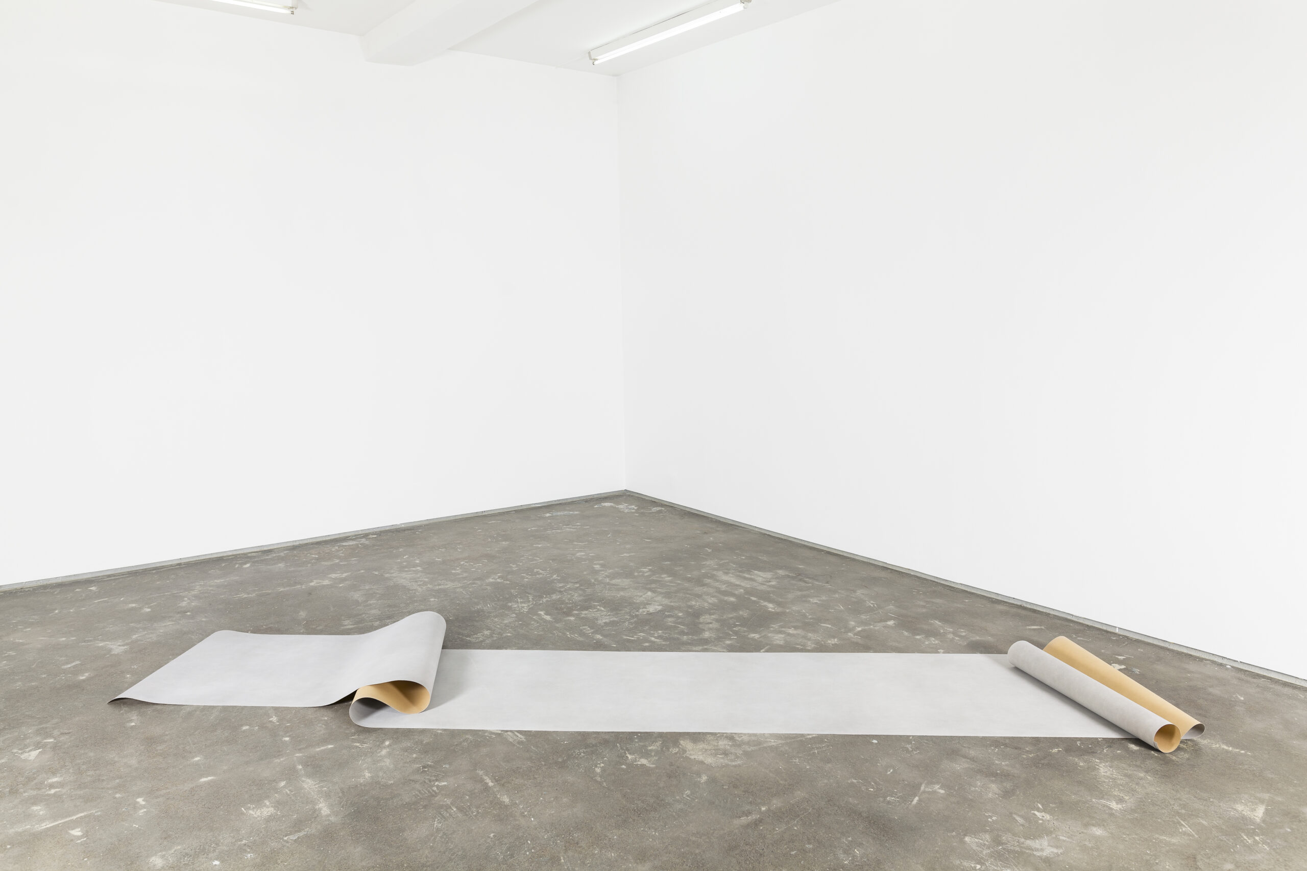Ane Mette Hol, Untitled (Silver Drawing), 2018. Courtesy of the artist and OSL contemporary.