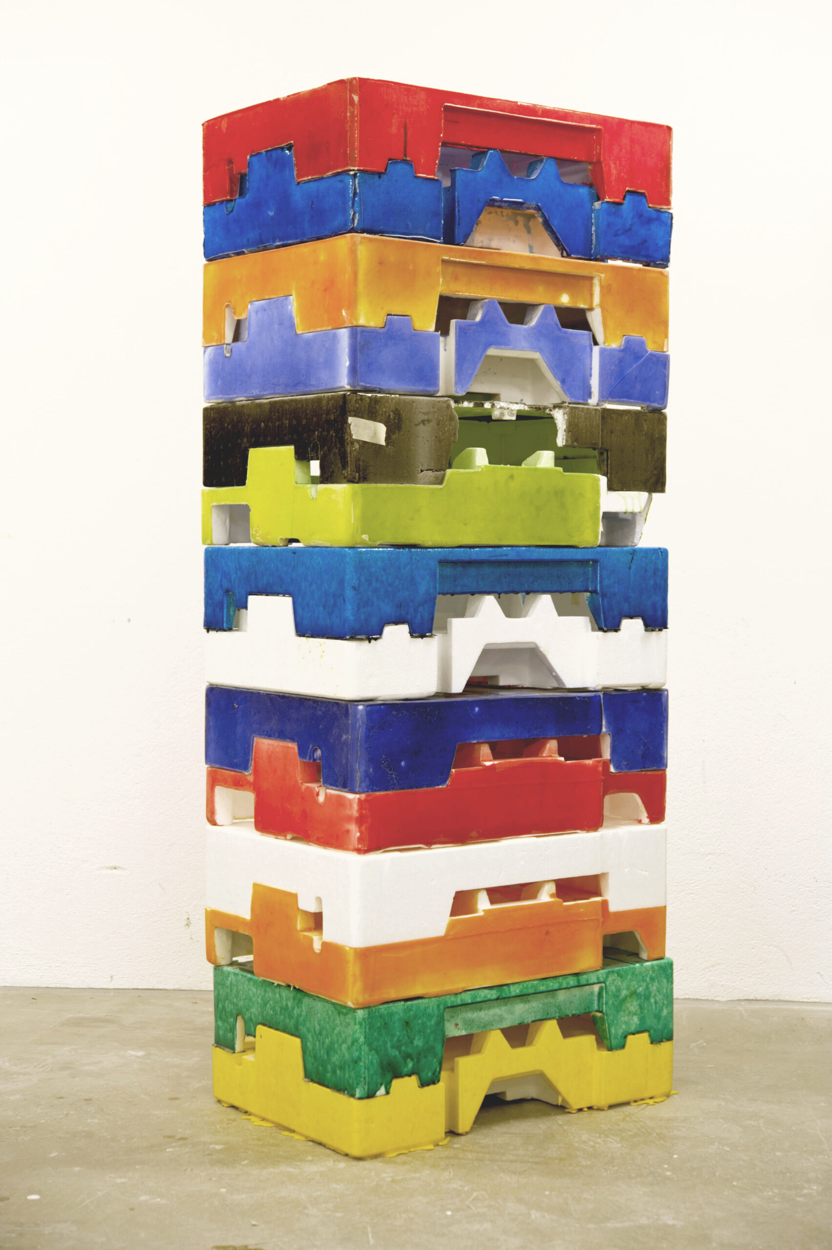 Germain Ngoma, Colourful House, 2013. Photo: Germain Ngoma