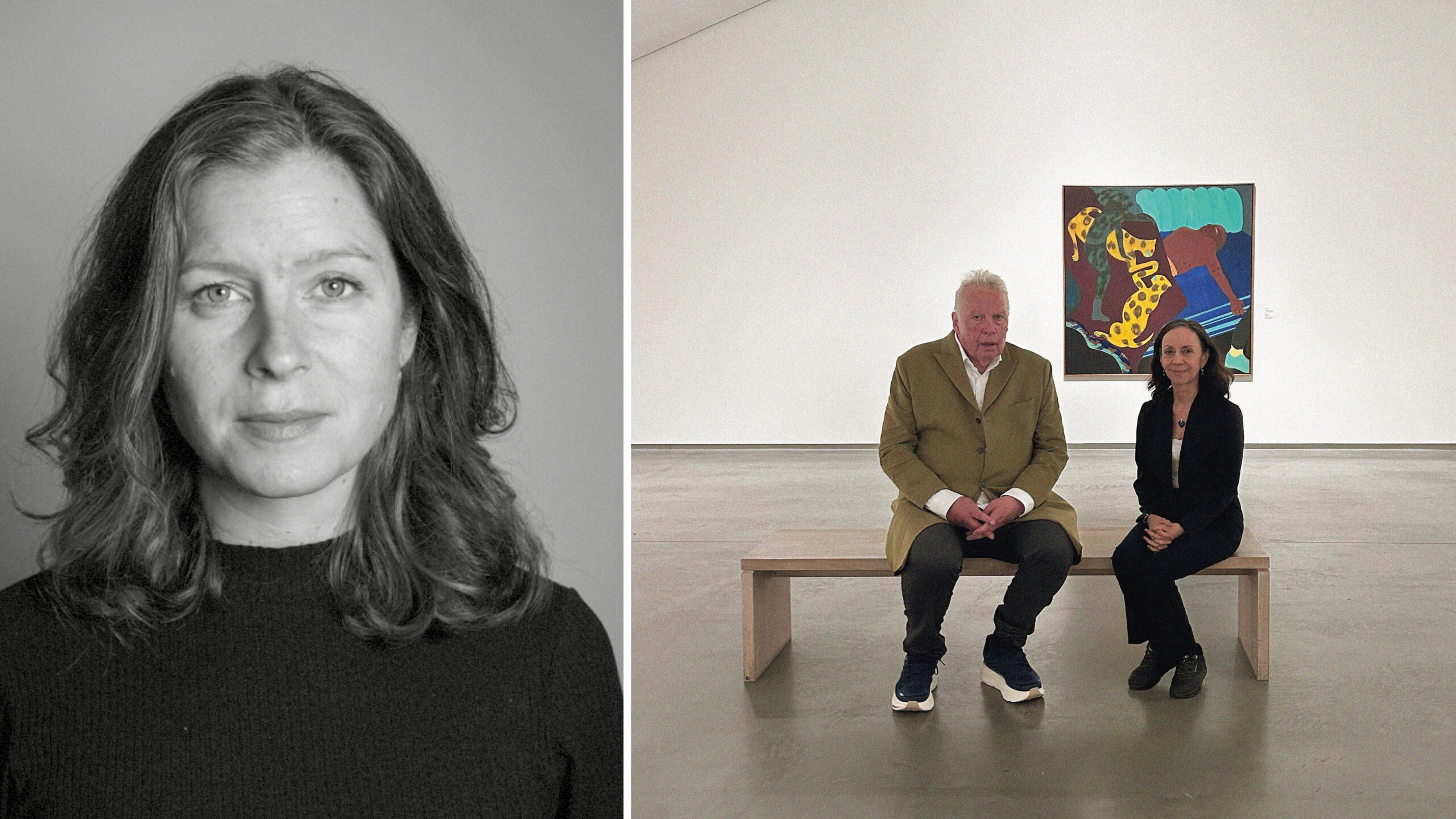 Erling Borgen and Martha Rubiano Skretteberg in conversation